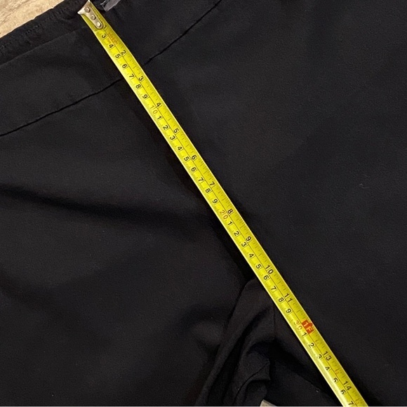 Marla Wynne Women's Elastic Waist Capri Size 20W Black Stretch Pull-On - Picture 5 of 11